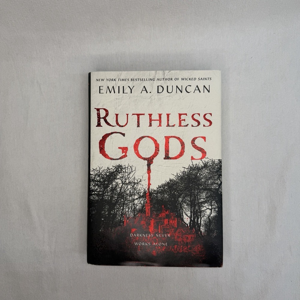 Ruthless Gods Novel Hardcover Emily A. Duncan - Great Condition- Adult Fantasy
